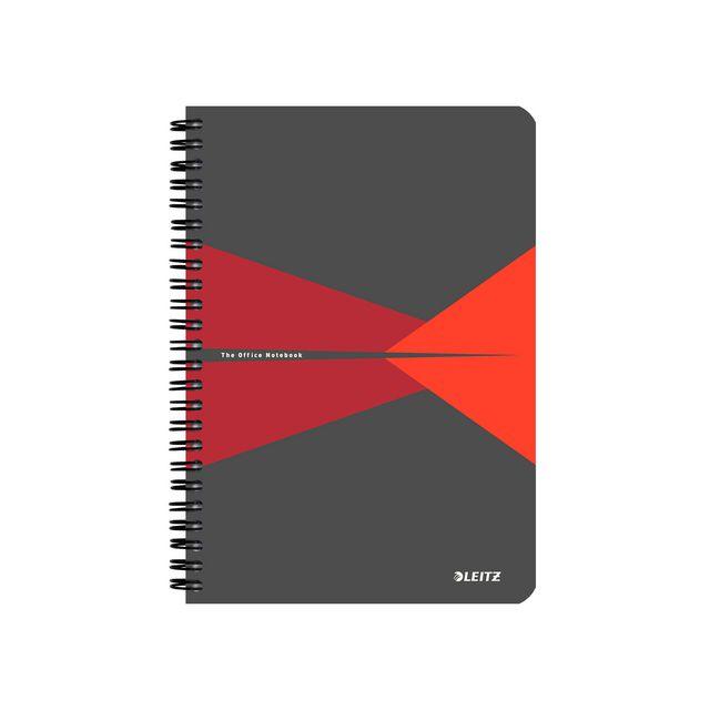 Notepad LEITZ map A5 line red