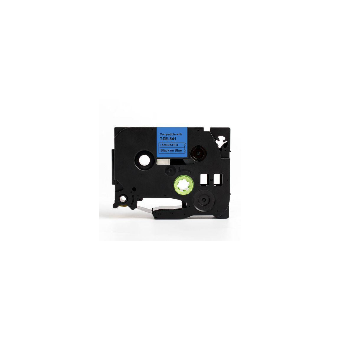 Tape 18mm TZe-541 black on blue