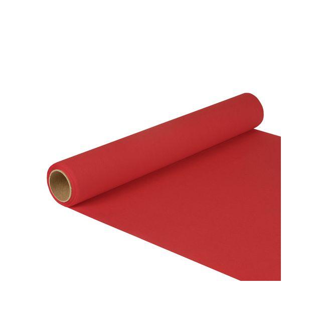Table runner PAPSTAR 0,4x5 m red