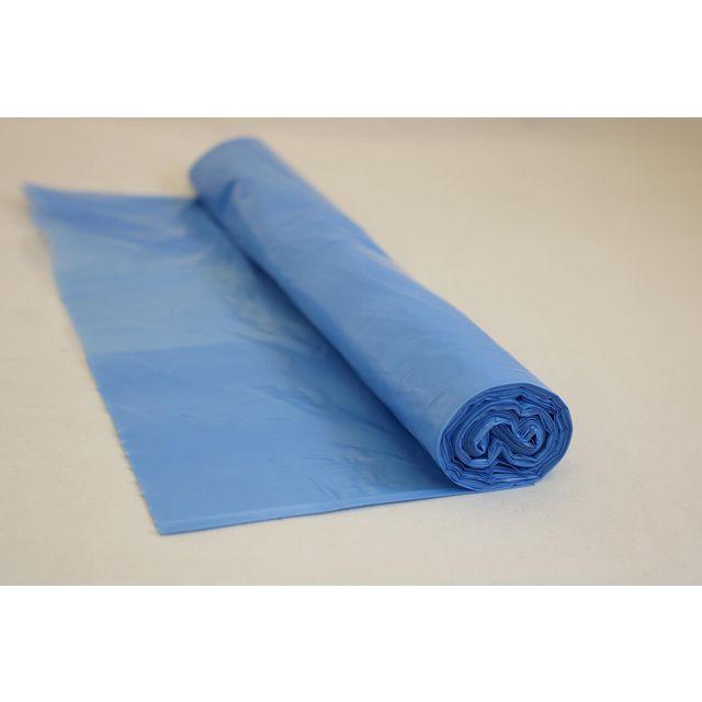 Wastepaper basket bag HD 30L 12my blue 25/rl