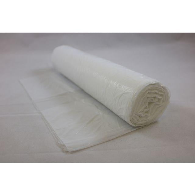 Wastepaper basket bag HD 30L 7my white 100/rl