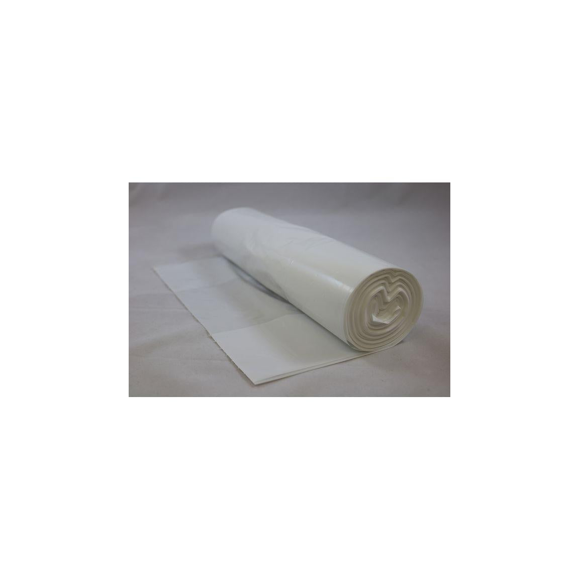 Wastepaper basket bag LLD 30L 30my white 50/rl