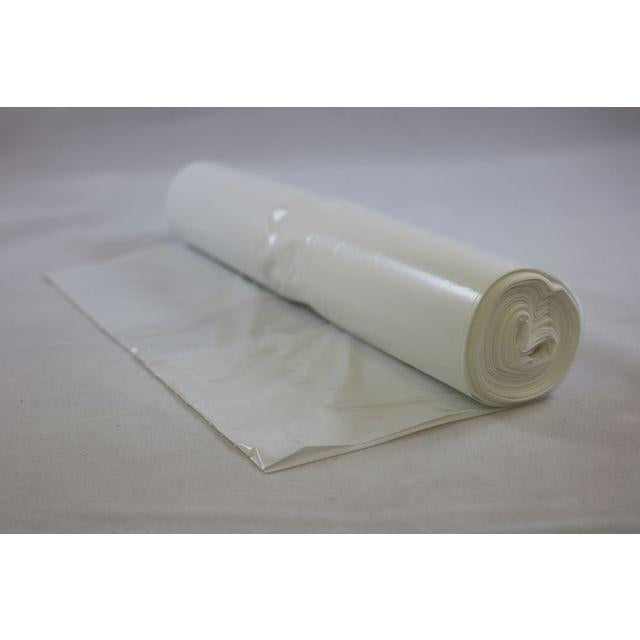 Wastepaper basket bag LLD 40L 18my white 50/rl