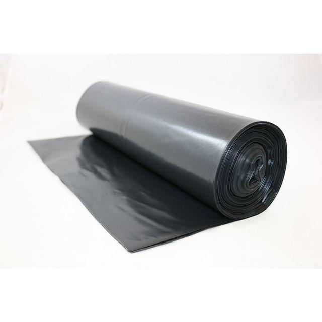 Plastic bag LD 160L 65my black 25/rl