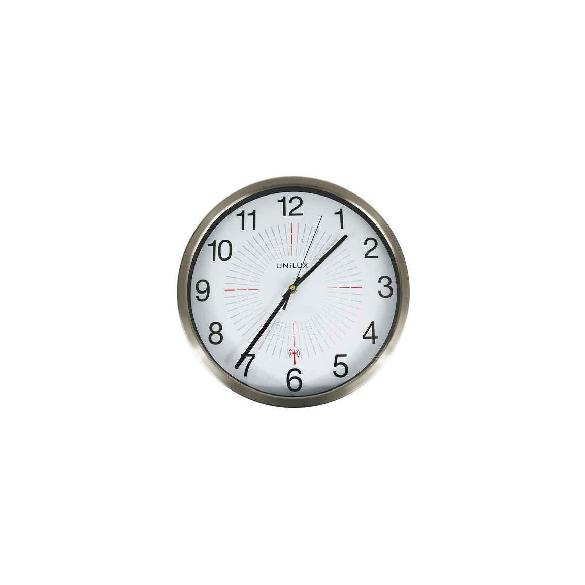 Wall clock UNILUX Outdoor Ø35,5 cm grey