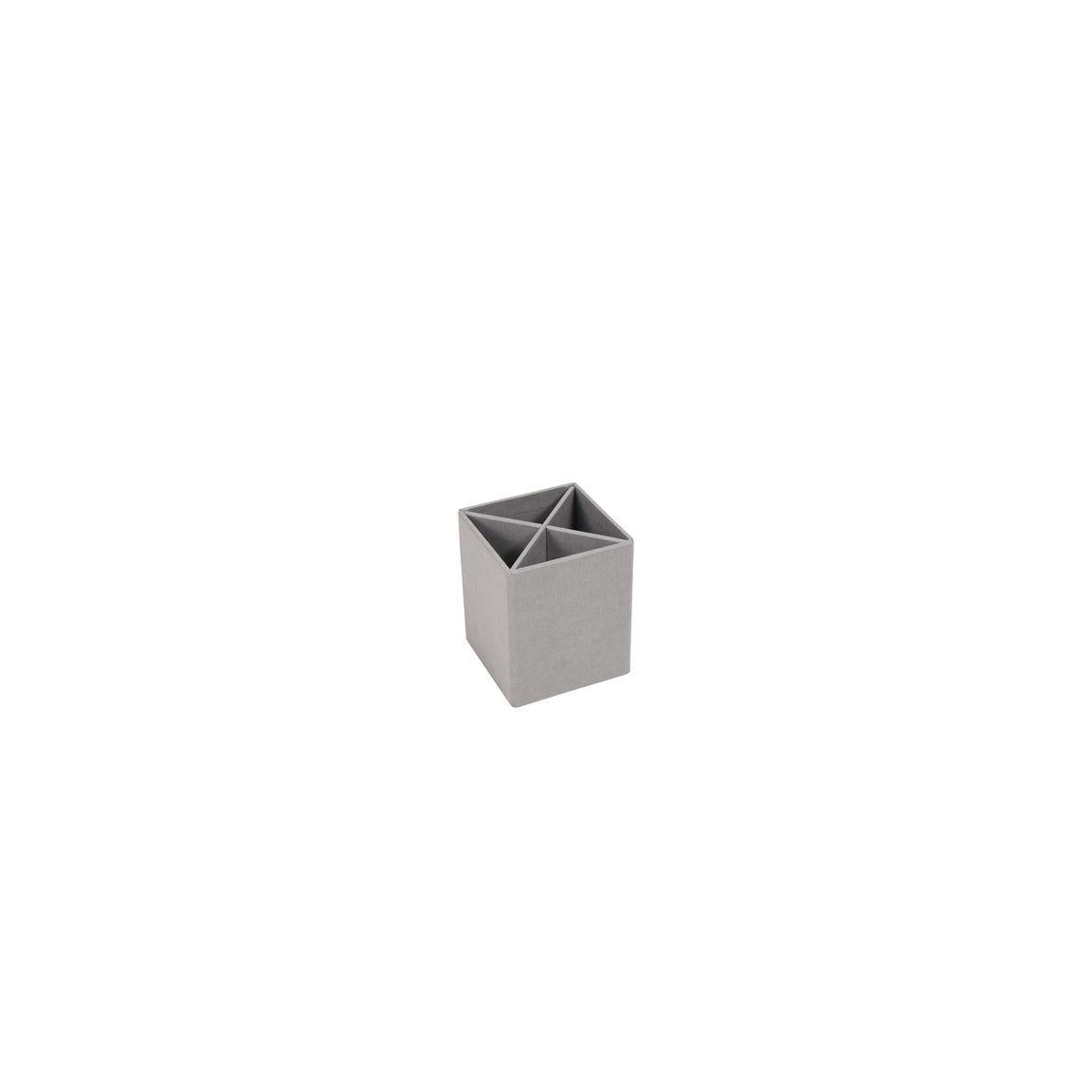 Pencil cup BIGSO Penny cardboard grey