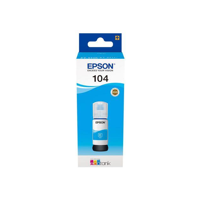 Ink cartridge EPSON T104 C13T00P240 cyan