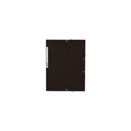 Rubber band folder cardboard 3-cl A4 black