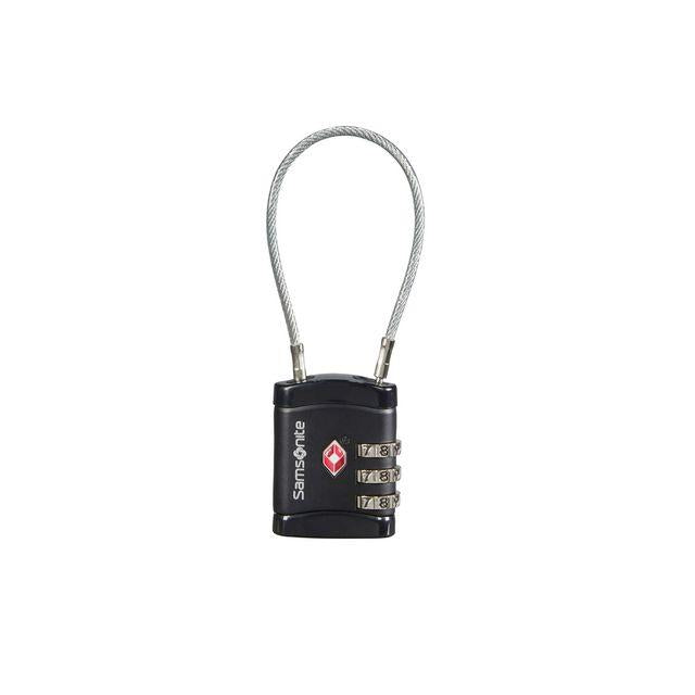 Padlock SAMSONITE cable lock 3 digits TSA