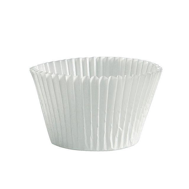 Baking tin 62x54mm 2000/pc white