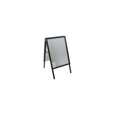 Street stand Alu-Blackline 50x70 black