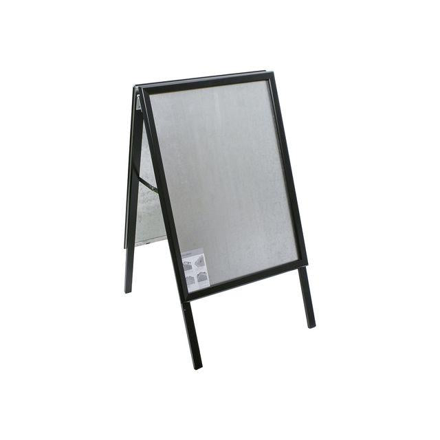 Street stand Alu-Blackline 50x70 black