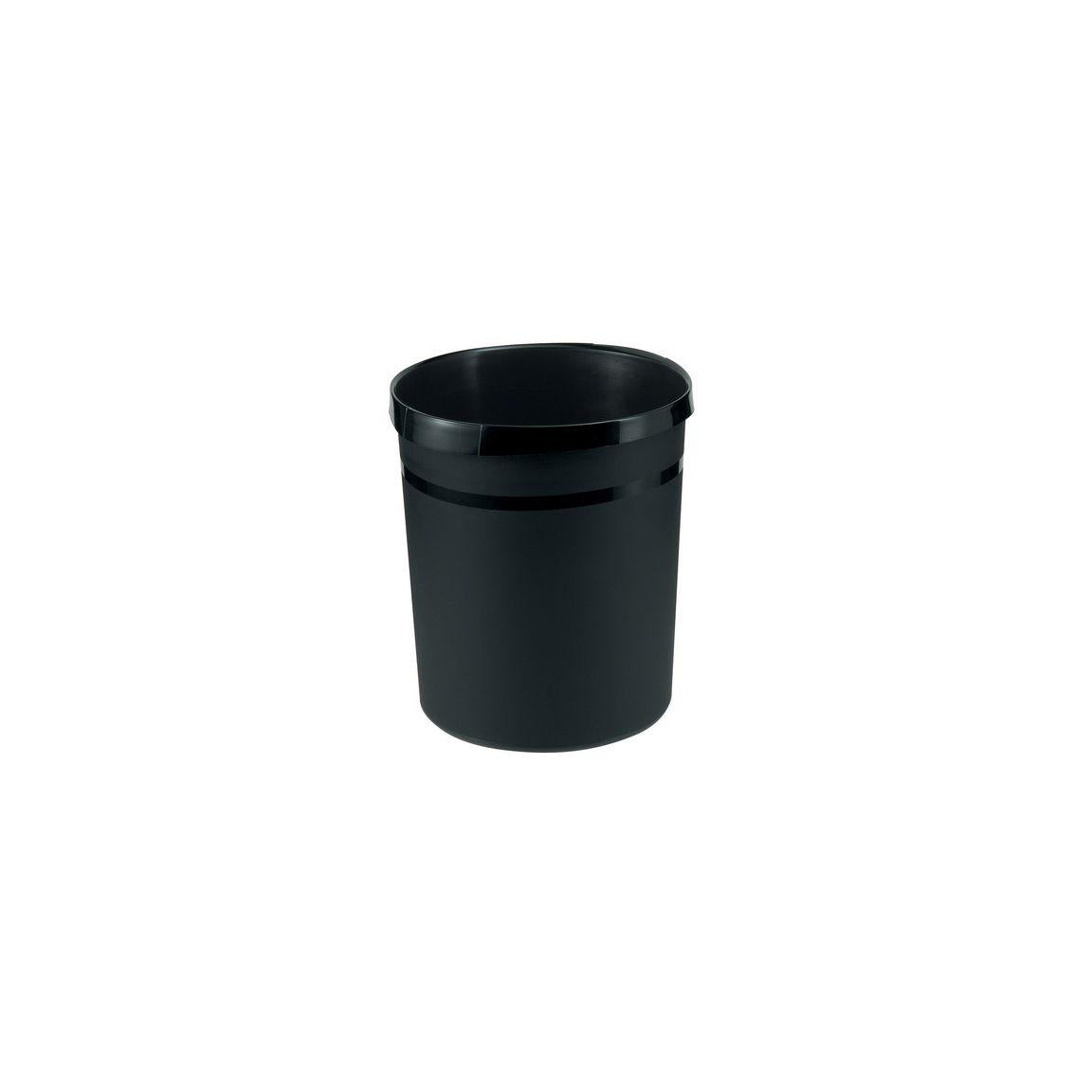 Wastepaper basket HAN recycled 18L black