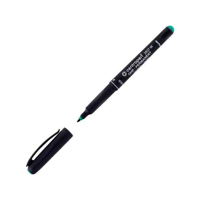 Labelling pen Ergo perm.m green