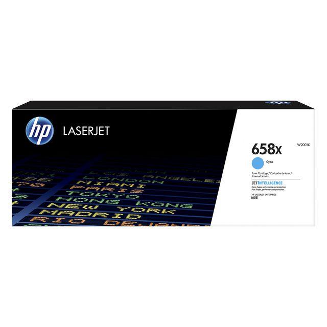 Toner HP W2001X 658X 28K cyan