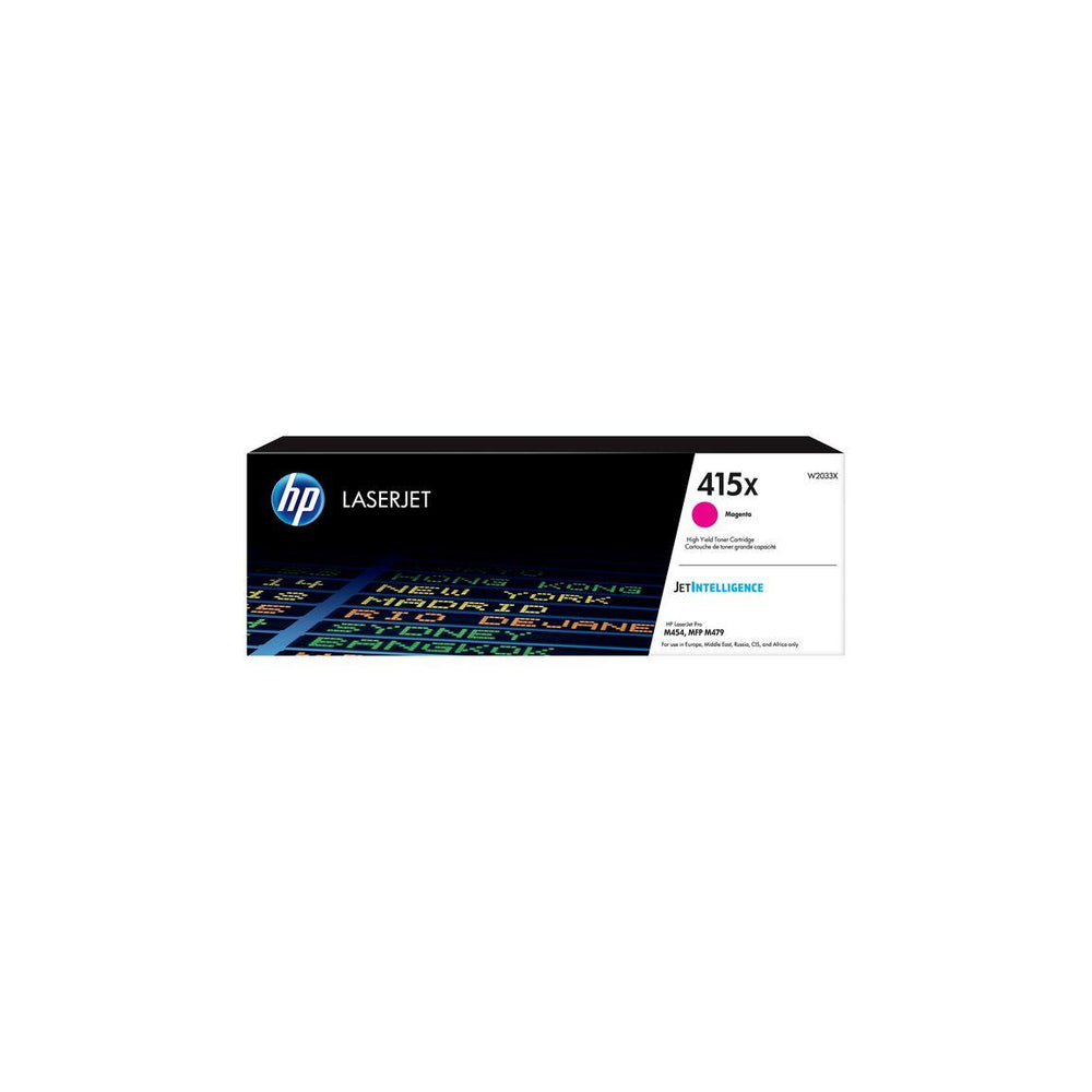 Toner HP W2033X 415X 6K magenta