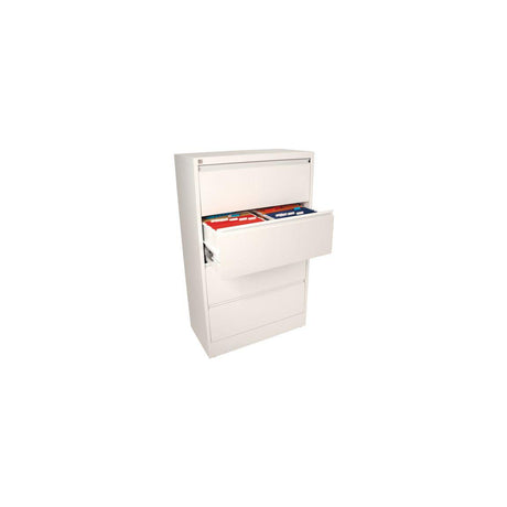 Hanging file cabinet flank 4 drawers