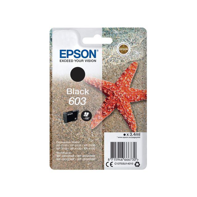 Ink cartridge EPSON T03U 603 black