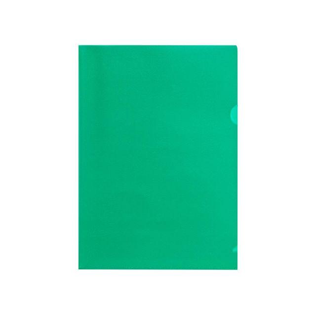 Folder A4 0,15 green 25/pack
