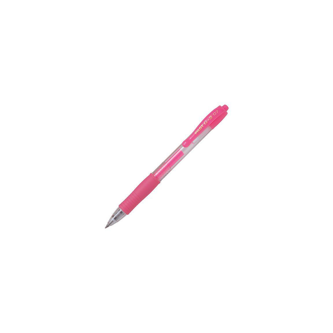 Gel pen PILOT G-2 0,7 Neon Pink
