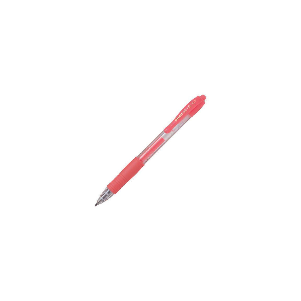 Gel pen PILOT G-2 0,7 Neon Red