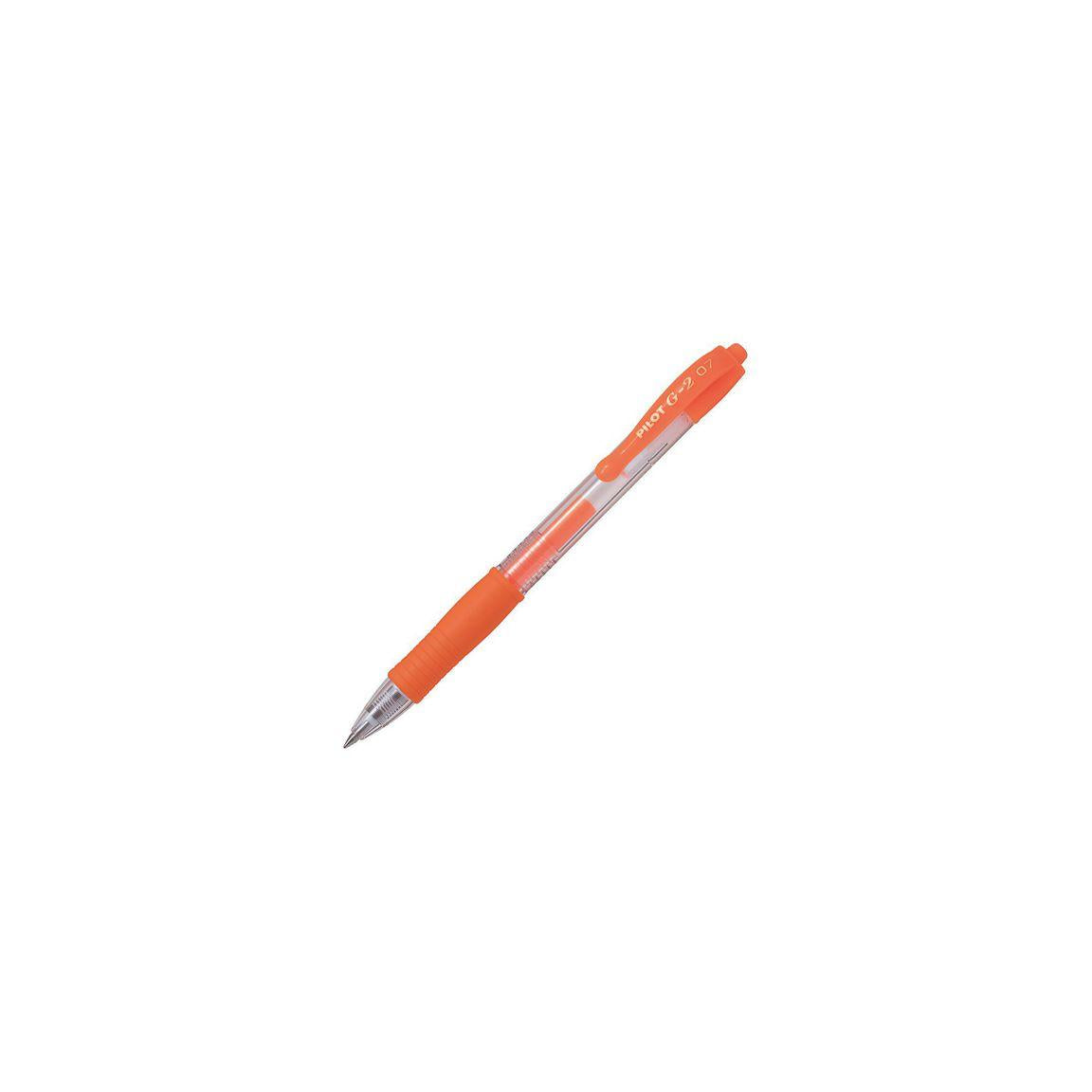 Gel pen PILOT G-2 0,7 Neon Orange