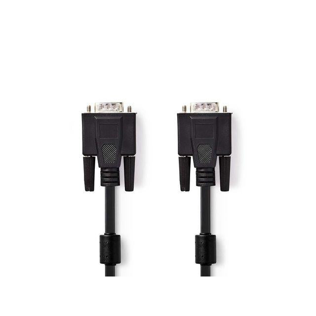 Cable NEDIS VGA ha - VGA ha 2m black