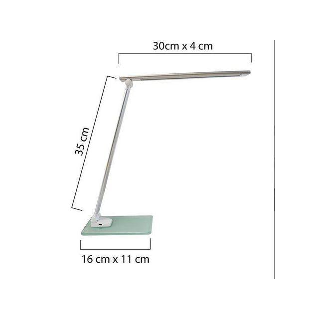 Table lamp UNILUX Popy Led silver/white