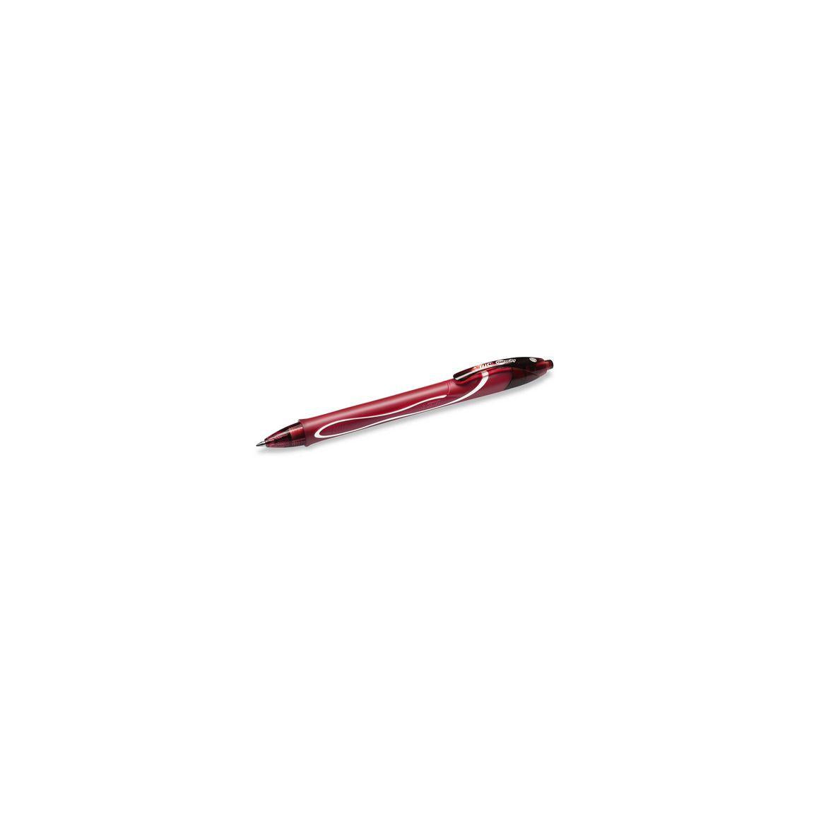 Gel pen BIC Gelocity Quick Dry red