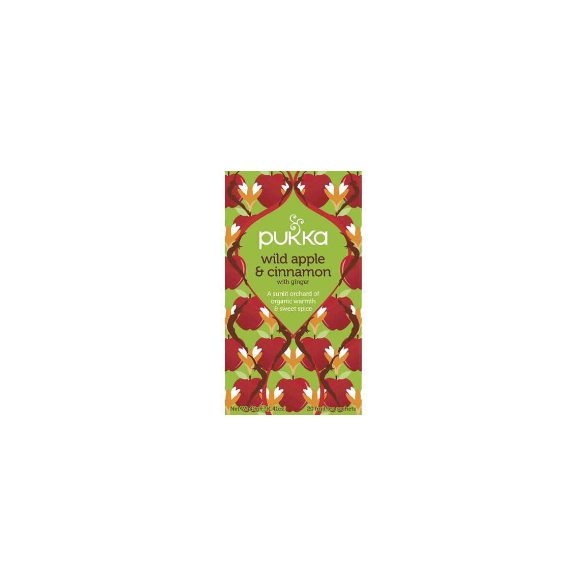 Tea PUKKA Wild Apple Cinnamon 20/pack
