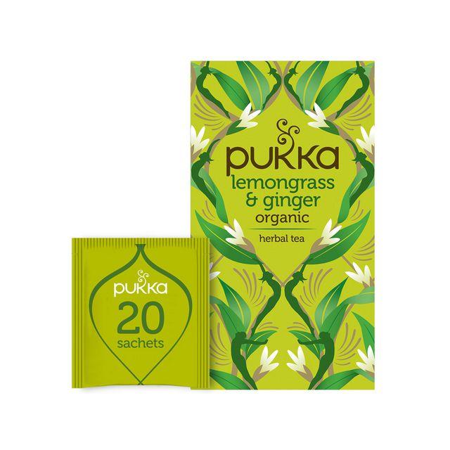 Tea PUKKA Herbal Lemongrass Ginger 20/pack