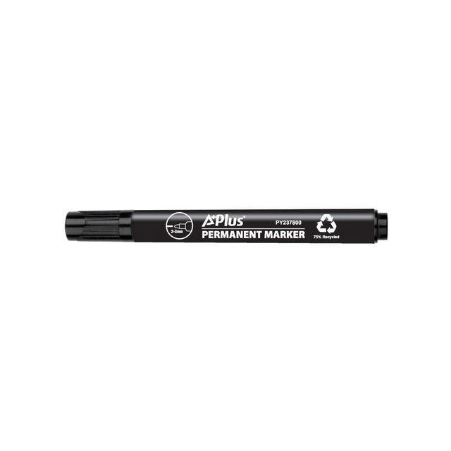 Labelling pen A PLUS eco round 1-3mm black