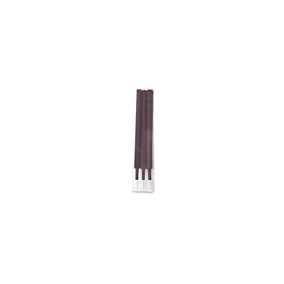 Refill ballpoint pen ERASE black 3/pack