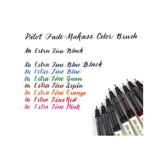 Fineliner PILOT Brush pen blue