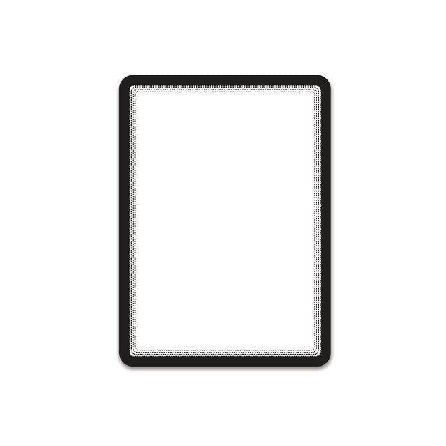 Magnetic frame self-adhesive DJOIS A4 black 2/pack