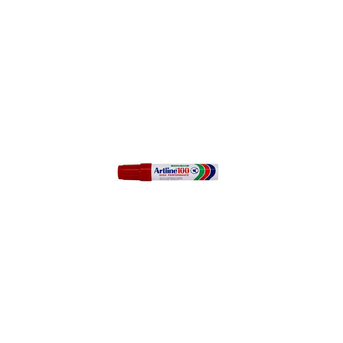 Marker pen ARTLINE 100 oblique 12mm red