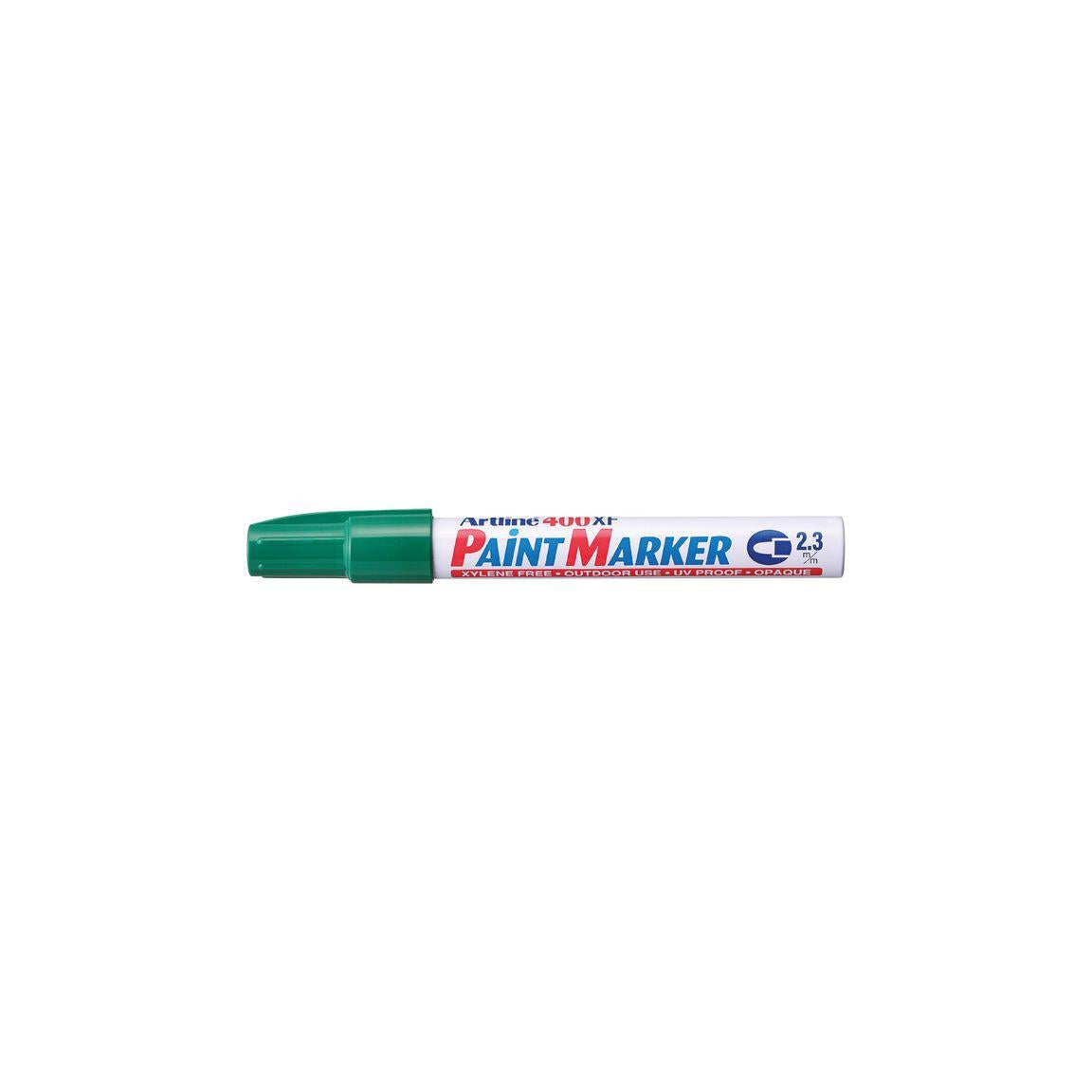 Marking pen ARTLINE 400XF Paint round green