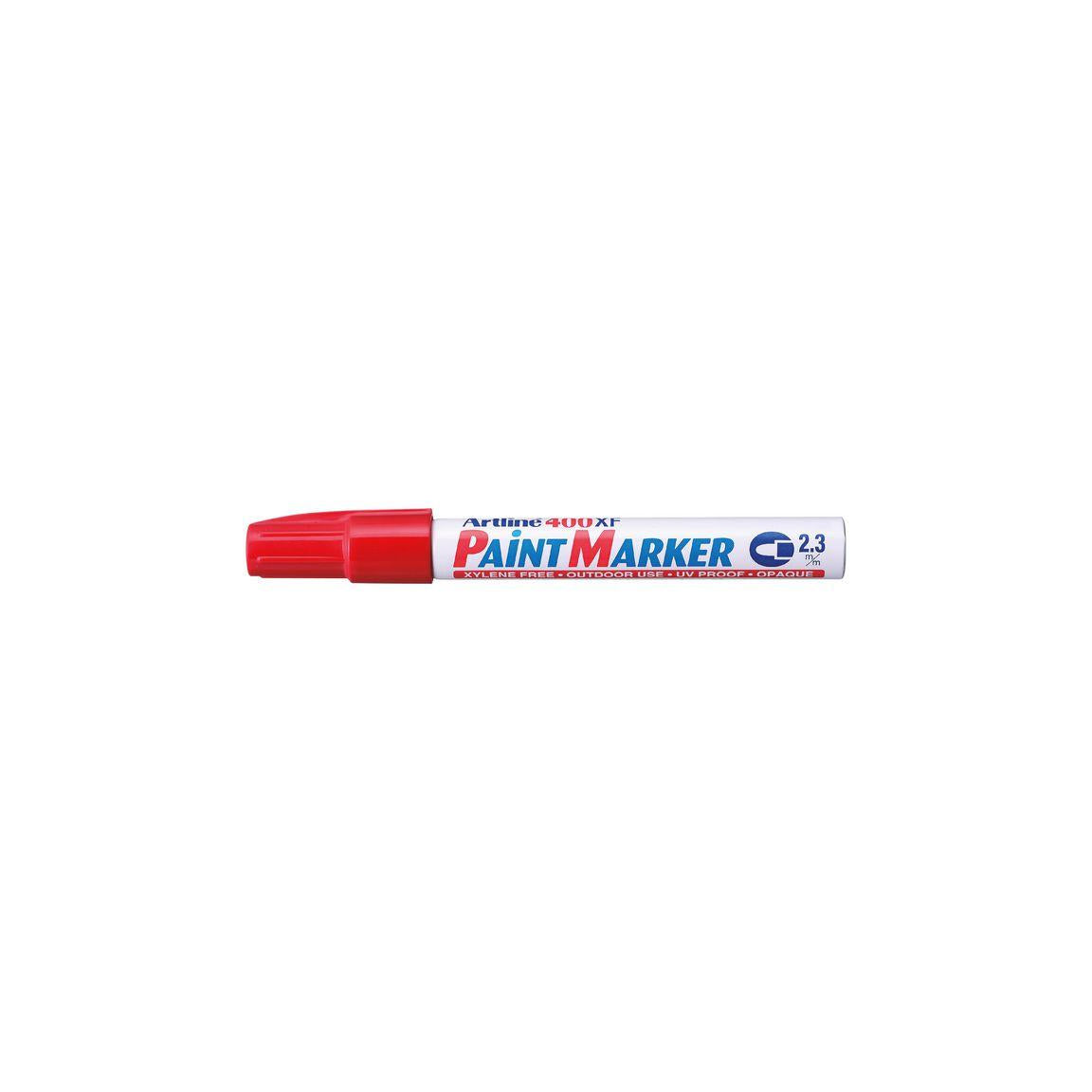 Marking pen ARTLINE 400XF Paint round red