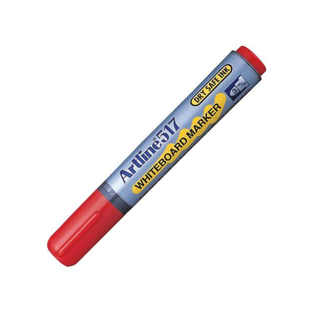 Whiteboard pen ARTLINE 517 round red