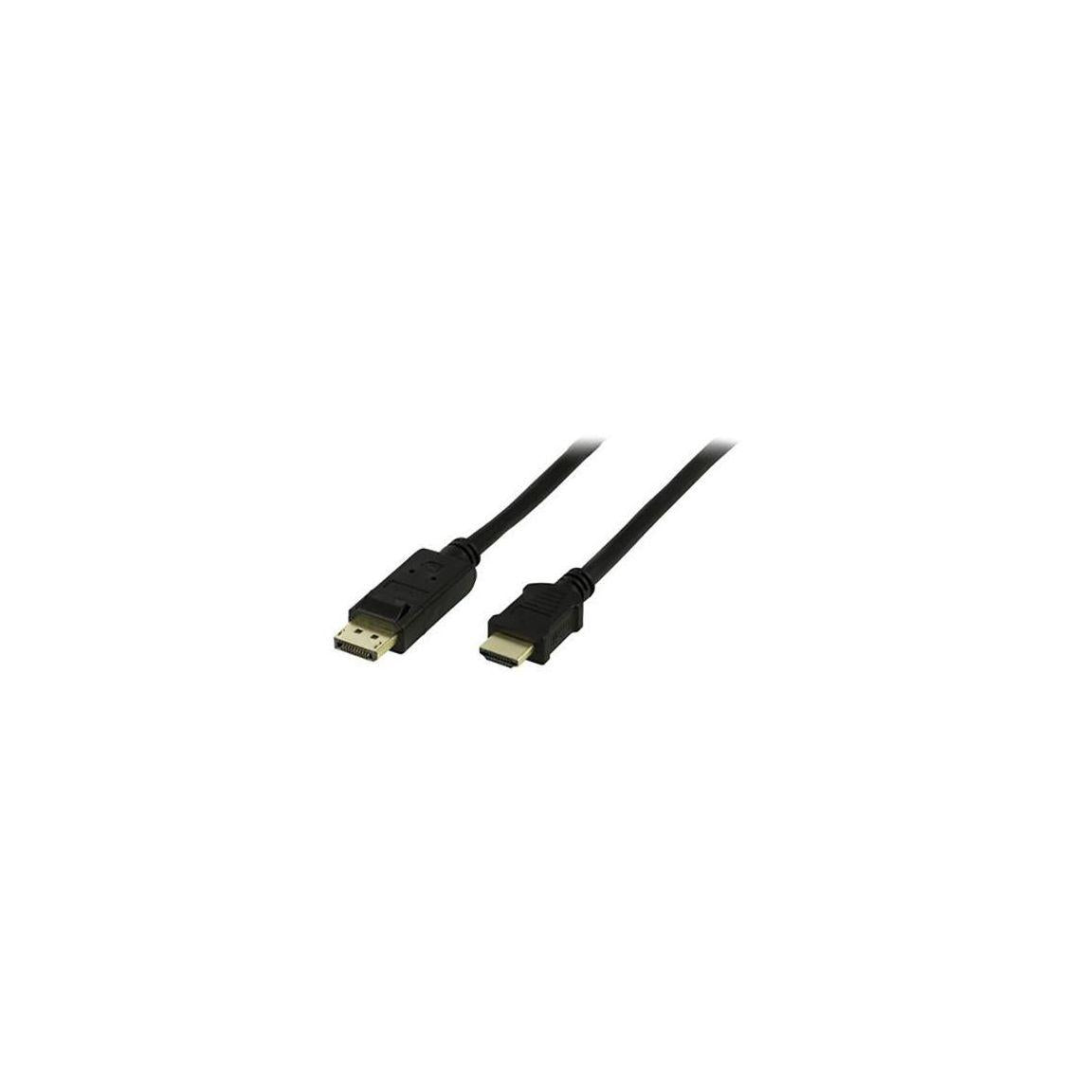 Cable DELTACO DP-HDMI Ha 5m black
