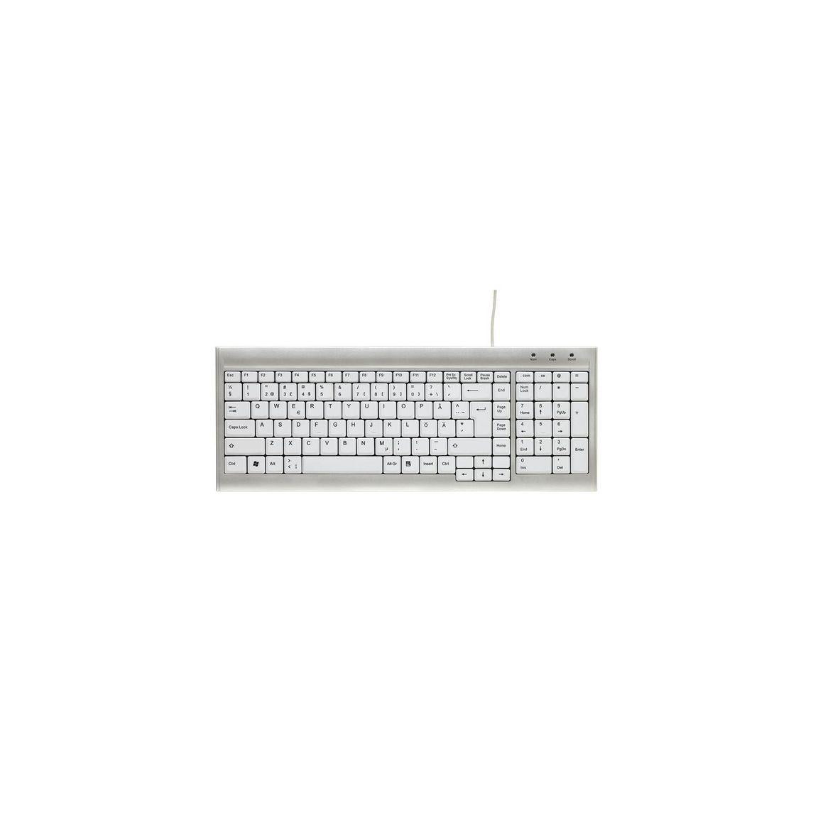 Keyboard SPACESAVER 4044SI-SE-FI S