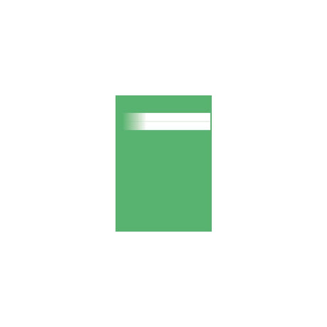 Exercise book A4 unruled green