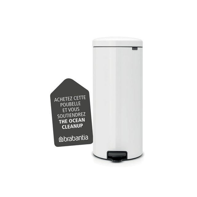 Wastepaper basket BRABANTIA NewIcon 30L white
