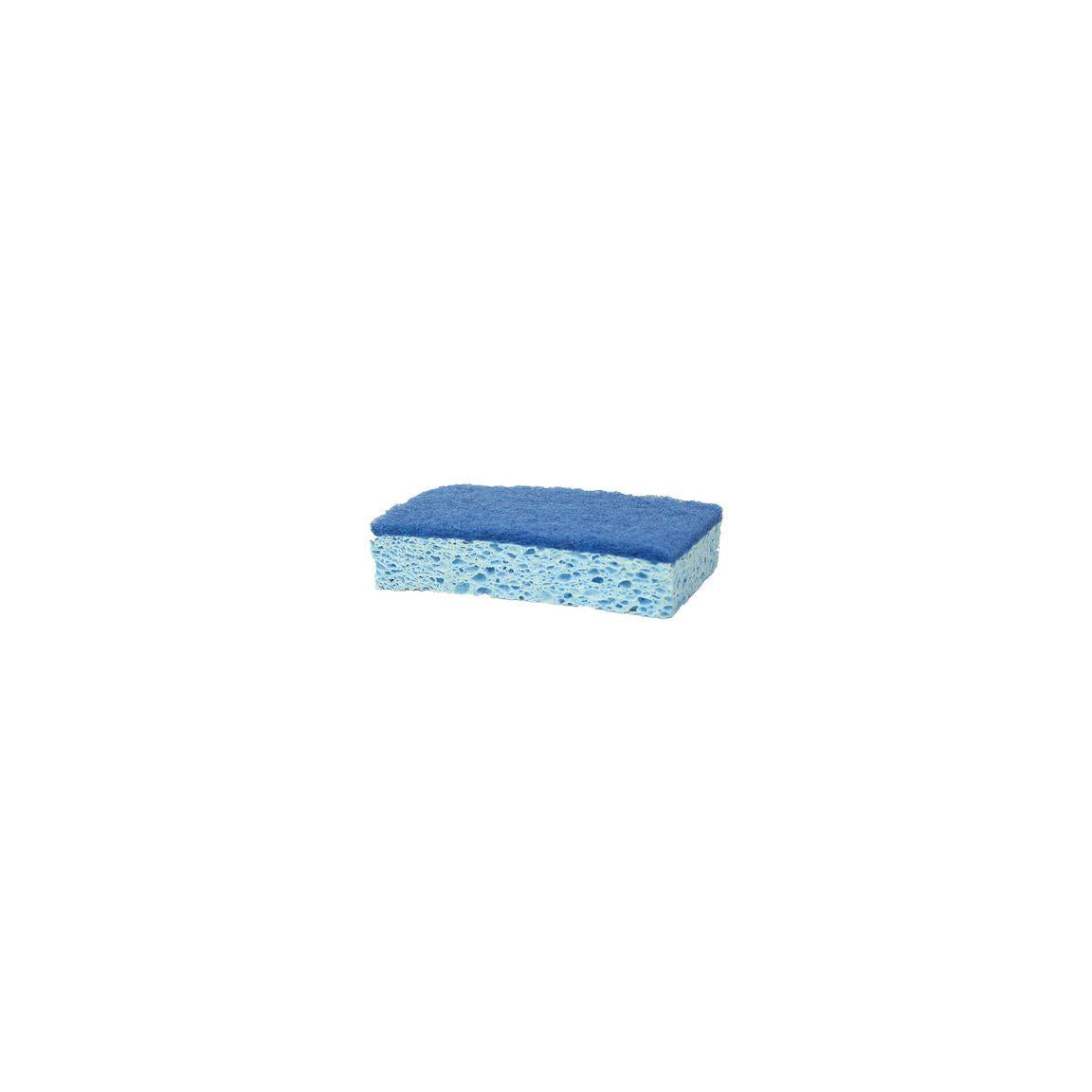 Sponge ACTIVA Cellulose 11x7cm blue 4/pack