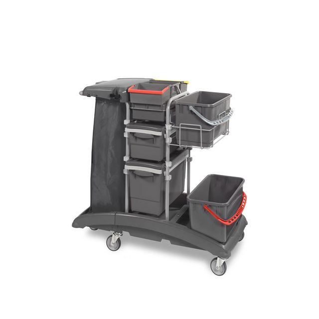 Ecogreen Tray Mop cleaning trolley