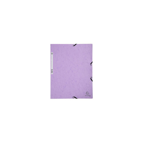 Rubber band folder EXACOMPTA 3cl A4 purple