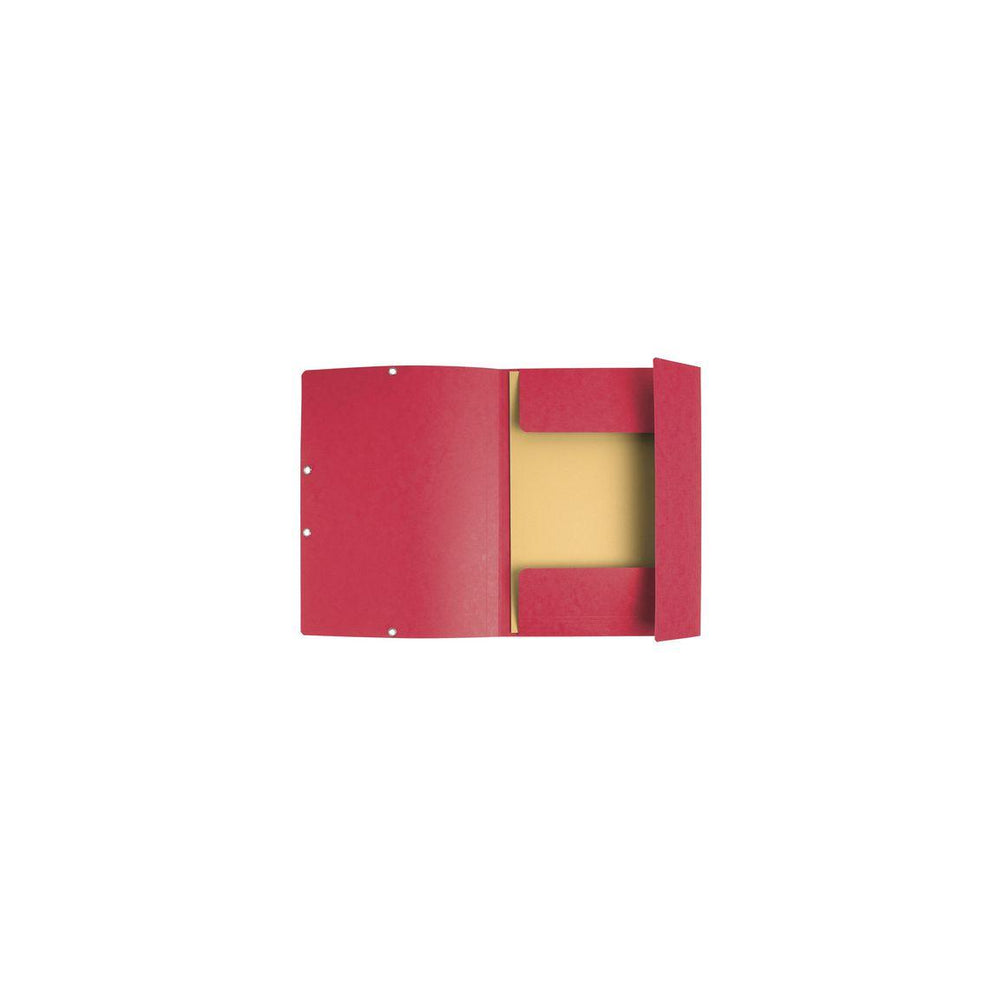 Rubber band folder EXACOMPTA 3-kl ECO red