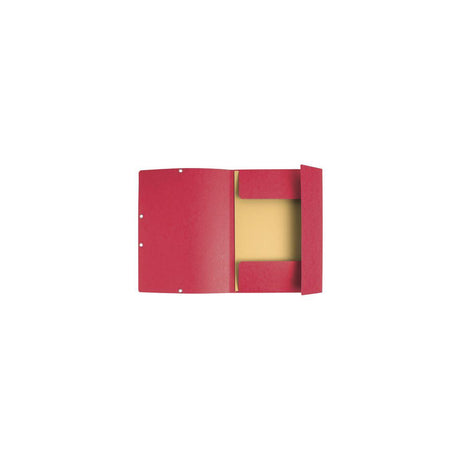 Rubber band folder EXACOMPTA 3-kl ECO red