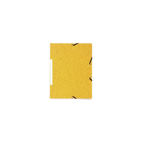 Rubber band folder EXACOMPTA 3-kl ECO yellow