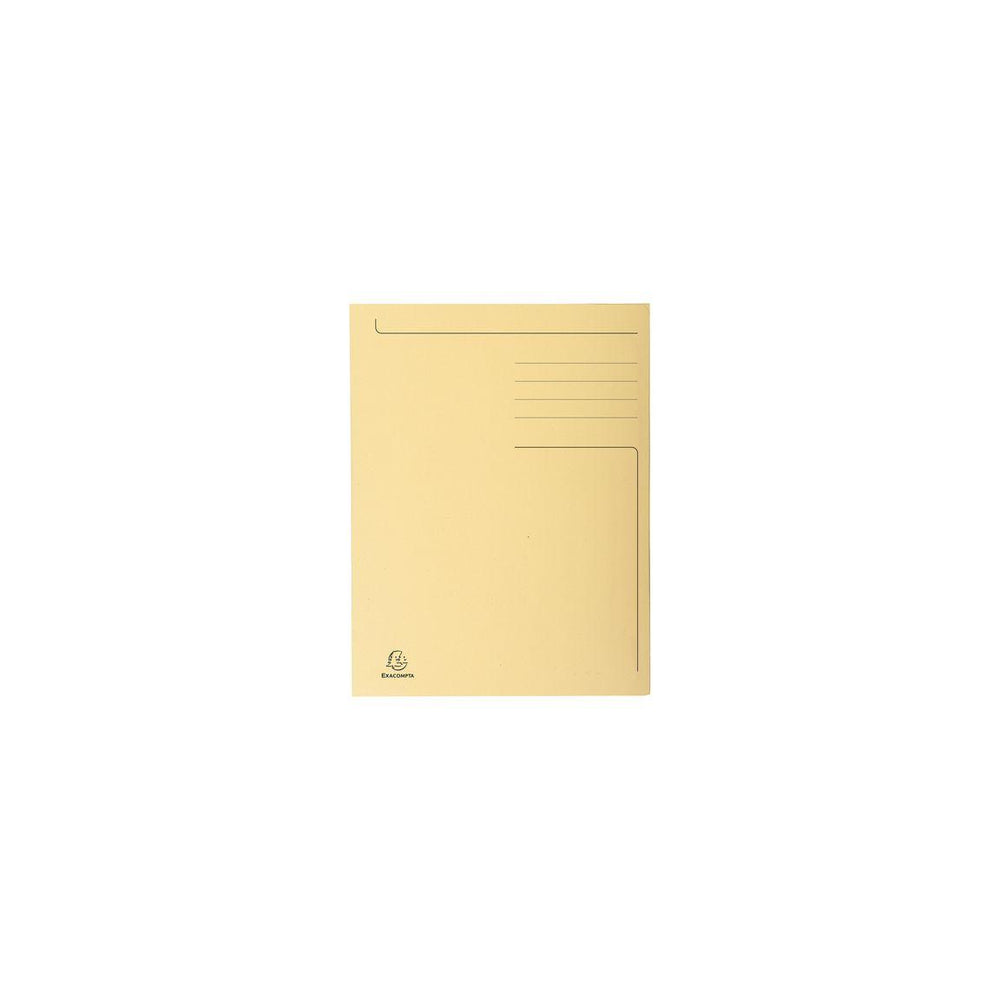 Folder EXACOMPTA 3-colour cardboard 280g A4 beige